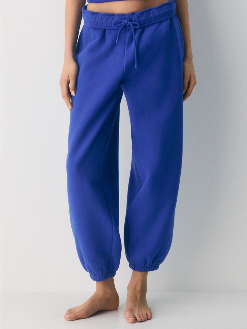 Cozy Sweatfleece Mega Foldover Baggy Jogger